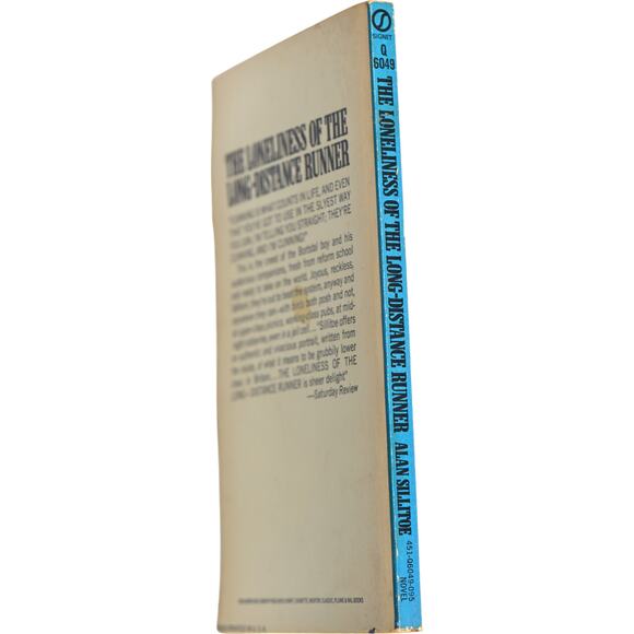 The Loneliness of the Long-Distance Runner by Alan Sillitoe 1959 Signet Book - Picture 3 of 9